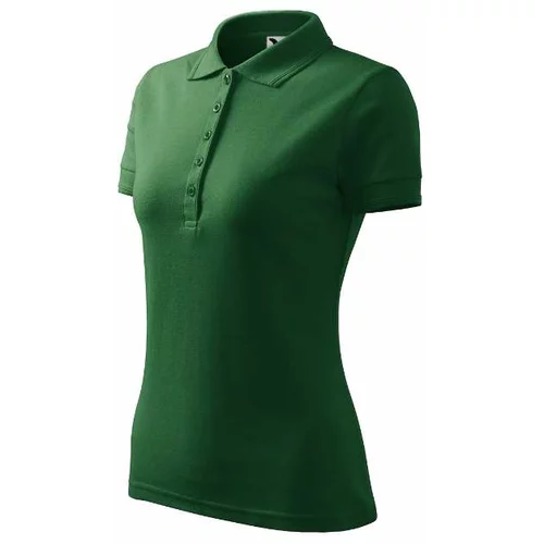  Pique Polo polo majica ženska tamno zelena XS