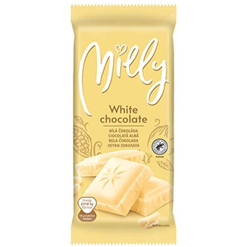 Milly Bela cokolada 100g Slike