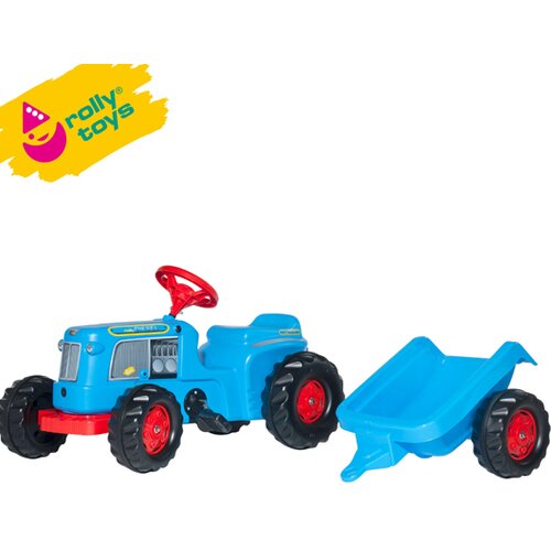 Rolly Toys Traktor na pedale sa prikolicom RollyKiddy Classic Cene