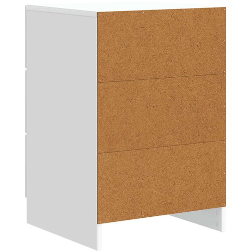  Noćni ormar Bijela 43 x 41 x 63 5 cm Konstruirano drvo - Bijela Slike