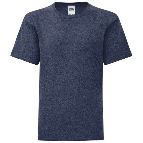 Fruit Of The Loom Navy blue children's t-shirt in combed cotton Slike