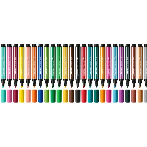 Stabilo fiber pen pen 68 MAX, azurno modra, (21655894)