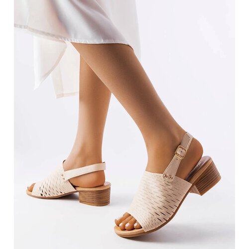 D/CEO Black sandals on a block heel Millo Slike