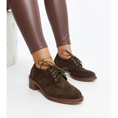 Gemre Green suede Tigard heeled shoes Cene
