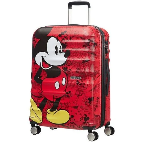 AMERICAN_TOURISTER AMERICAN TOURISTER potovalni kovček Wavebreaker Disney- Comics 67cm, rdeč