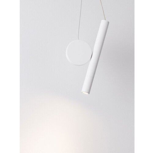 Nova Luce Bela aluminijasta LED viseča svetilka &amp;oslash; 23,5 cm Vero &amp;ndash; Slike