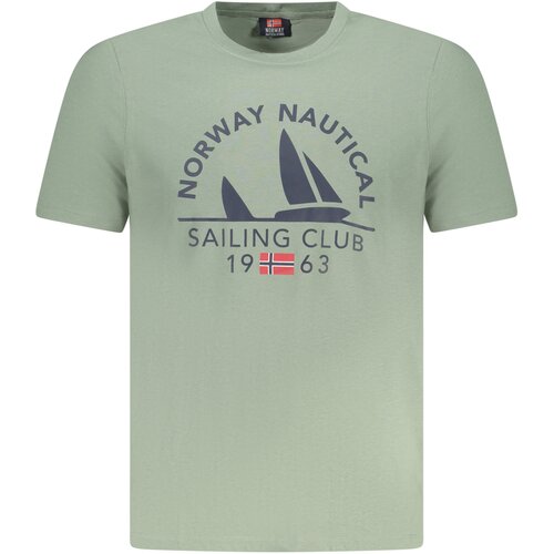 Norway 1963 MEN&amp;amp;#39;S SHORT SLEEVE T-SHIRT GREEN Slike