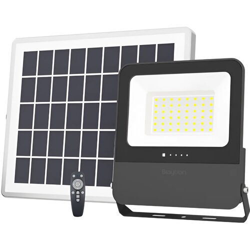 Braytron Solarni LED Reflektor 15W CCT Daljinski IP65 BT64-10681 Slike