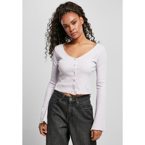 UC Ladies Women's sweater with cropped rib soft lilac Cene