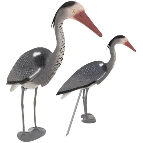Gardlov vrtna figura čaplja na kolcu 66 cm, siva Slike