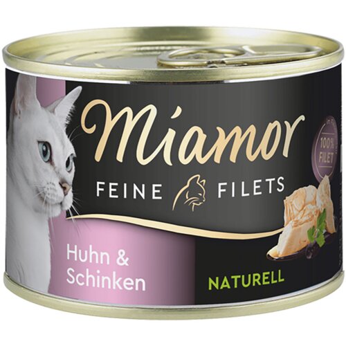 Miamor Feine Filets Naturelle 6 x 156 g - Piletina i &amp;scaron;unka Slike