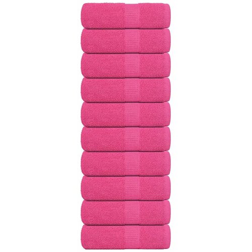 vidaXL Ručnici za goste FROGN 10 kom. Roze 30x50 cm 360 g/m&sup2; - Ružičasta 30 x 50 cm 10 Cijene
