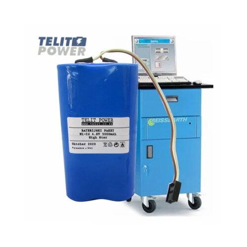 Telit Power baterija nicd 4.8V 5000mAh za beissbarth ma&amp;scaron;inu za reglažu trapa Slike