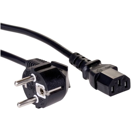 Akyga tok adapterski kabel [1x varnostni mo&scaron;ki konektor - 1x ženski konektor IEC C13\, 10 A] 1.50 m črna, (20519290) Cene