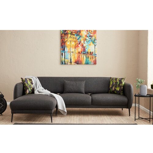 Ugaona garnitura Venus L Anthracite Slike