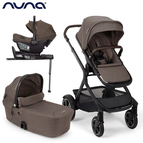 Nuna® otro&scaron;ki voziček 4v1 demi&trade; next z rolko + pipa&trade; next chestnut + isofix baza next Cene