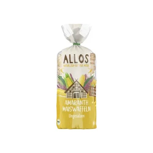 Allos Bio koruzni in amarantovi vaflji - nesoljeni Cene