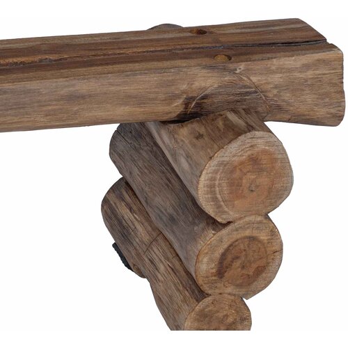  Klupa Prirodna 110 x 30 x 34 cm Čvrsto teak drvo Slike