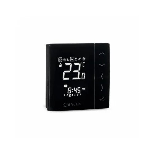  programski sobni termostat (ugradni, zicano napajan - 230V - CRNI) VS30B SALUS Slike