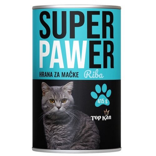 SUPER PAWER Hrana za mačke MOKRA 415 g RIBA Cijene