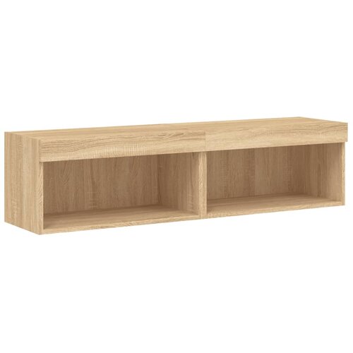 vidaXL TV omarice z LED lučmi 2 kosa sonoma hrast 60x30x30 cm, (20988717) Cene