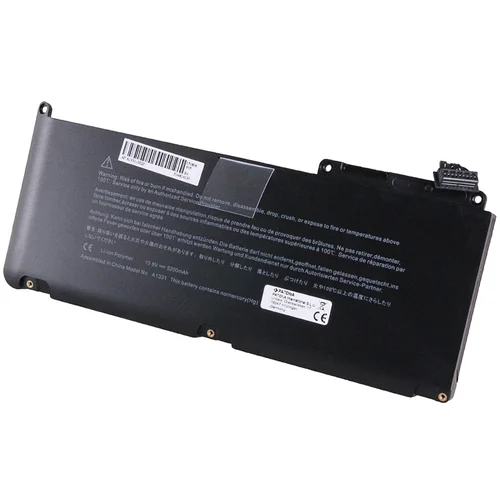  Baterija za Apple MacBook / Air / Pro / 13" / 13.3" / 15" / 17" / A1331 / A1342, 5200 mAh