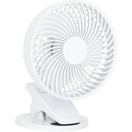  Punjivi stoni ventilator sa stezaljkom VIENTO 6W/5V 2000 mAh, beli Cene