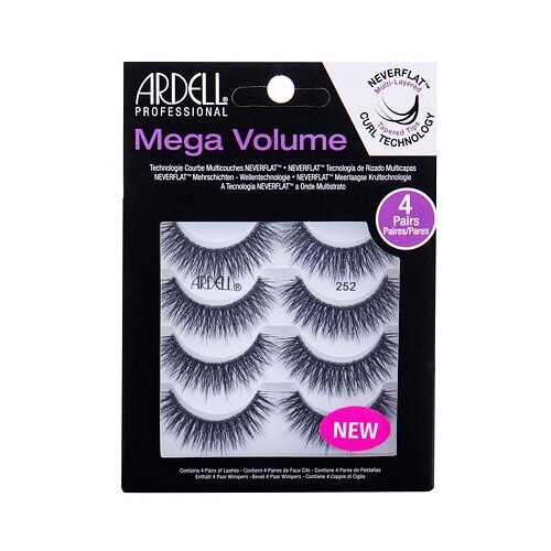 Ardell mega Volume 252 umjetne trepavice 4 kom nijansa Black Slike
