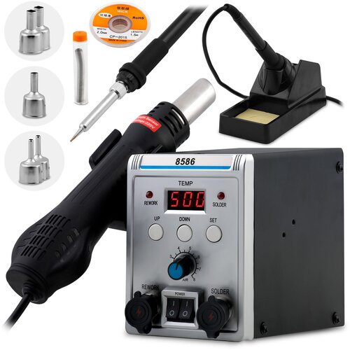 Humberg HM-29 700W Dual Soldering Station with Hot Air Functionality, (21740581) Cene