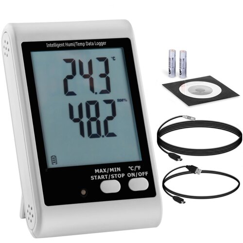 Steinberg Systems Zunanji USB snemalnik temperature in vlažnosti, območje -40 do 125C, (21505452) Slike