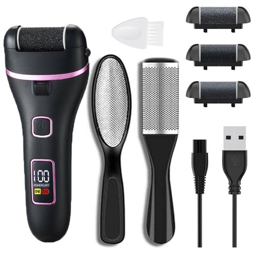 INF Električni odstranjevalec oti&amp;scaron;čancev z LED zaslonom, 3-stopenjski vakuum Black, (5000300598) Slike