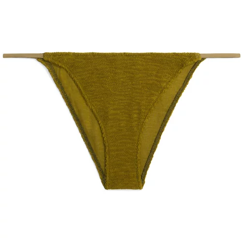 Calvin Klein Swimwear Bikini donji dio sivkasto zelena