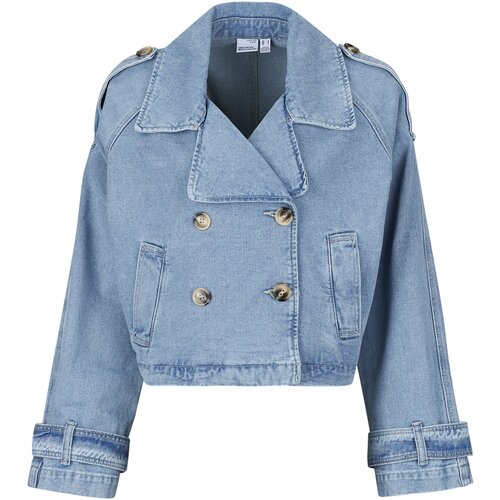 Vero Moda VMLELOU SHORT LS TRENCHCOAT Plava Slike