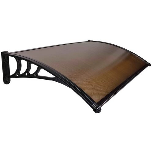 Nadstrešnica 150x100cm Crna Bronza 5mm Leksan 1527 Cene