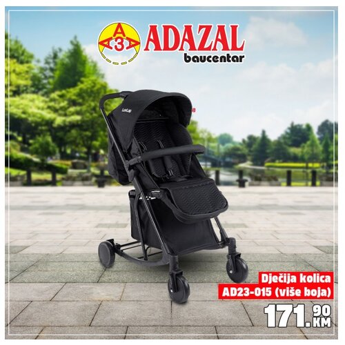  Dječija kolica CRNA AD23-015 Cijene