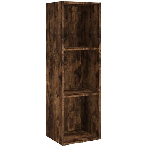 Maison Chic Knjižna omara - Knjižni regal dimljeni hrast 36x30x114 cm inženirski les, (21725884) Cene