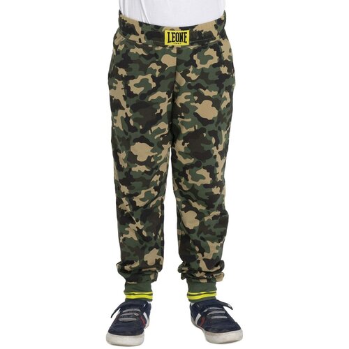Leone 1947 Spodnji deli trenirke Boy Sweatpants Bold Camo Zelena Cene