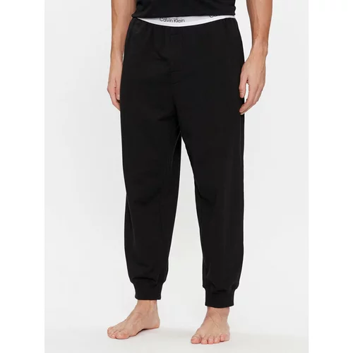 Calvin Klein Underwear Spodnji del pižame 000NM2302E Črna Regular Fit