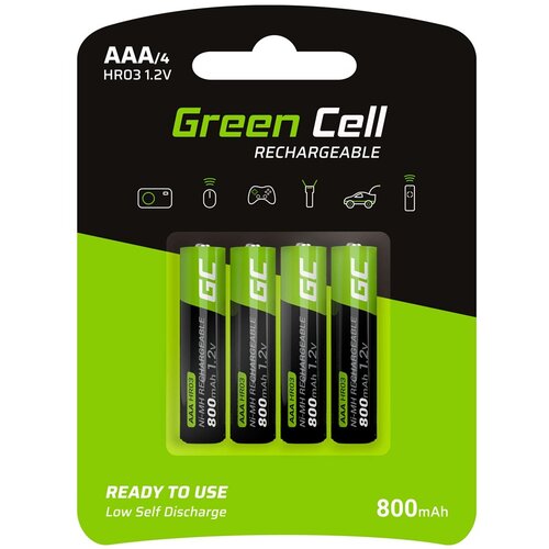 Green cell GR04 household battery Rechargeable battery AAA Nickel-Metal Hydride (NiMH) Cijene