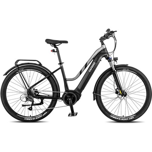 Fafrees Mestno električno kolo FM8, motor s srednjim pogonom 250 W, 36 V 14,5 Ah baterija, 27,5&amp;quot;, črna, (5000009097) Slike
