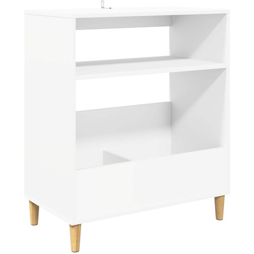 Stalak za gramofon Bijela 71 x 39,5 x 83 cm Konstruirano drvo Slike