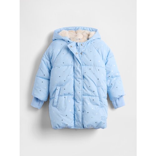GAP Baby Quilted Coat Heavyweight - Girls Cene