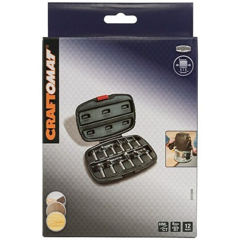 CRAFTOMAT Set glodala (12 -dij., Promjer brtve: 8 mm) Cijene