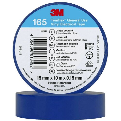 3m Izolir traka (10 m, 15x0,15 mm) plava Slike