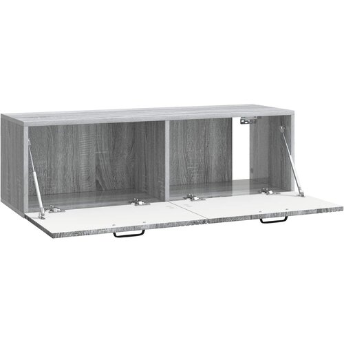  ormar za zid Siva sonoma 98 x 31 x 30 cm Konstruirano drvo Slike