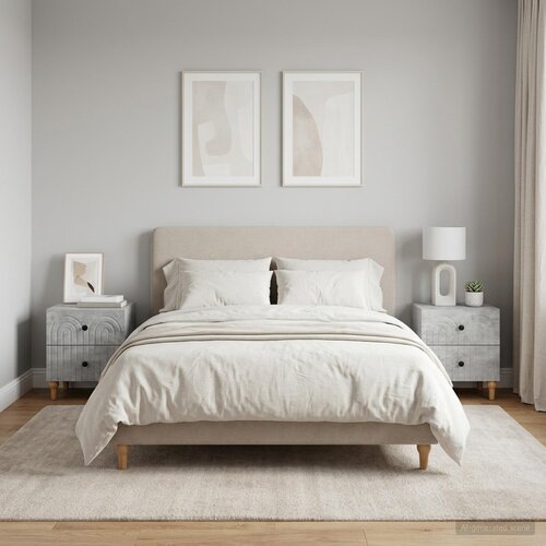  Noćni ormar s ladicama 2 pcs Betonska siva 43 x 34,5 x 48 cm Cijene