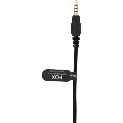 WHITESHARK Fox GH-2445 gaming slu&amp;scaron;alice s mikrofonom, crne Slike