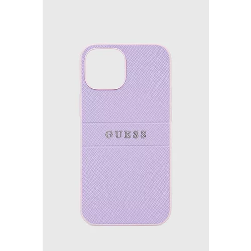Guess Etui za telefon Iphone 13 Mini 5,4'' vijolična barva