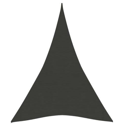 vidaXL Senčno jadro 160 g/m² antracitno 5x7x7 m HDPE Cene