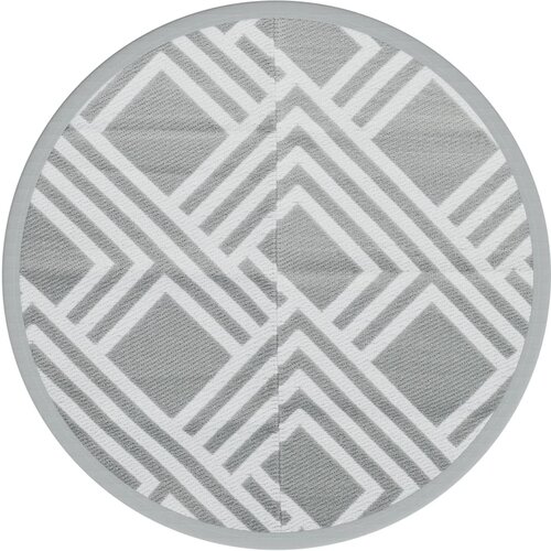 Maison Chic Zunanja Preproga, Rug siva Ø160 cm PP, (22122413) Cene